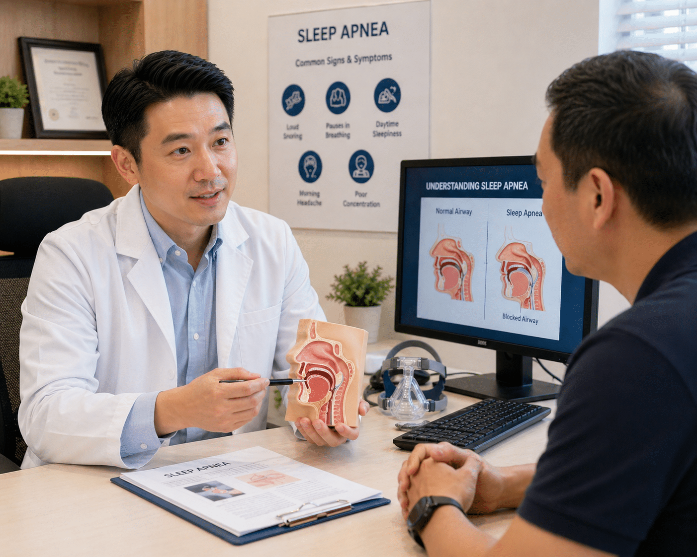 doctor explain sleep apnea